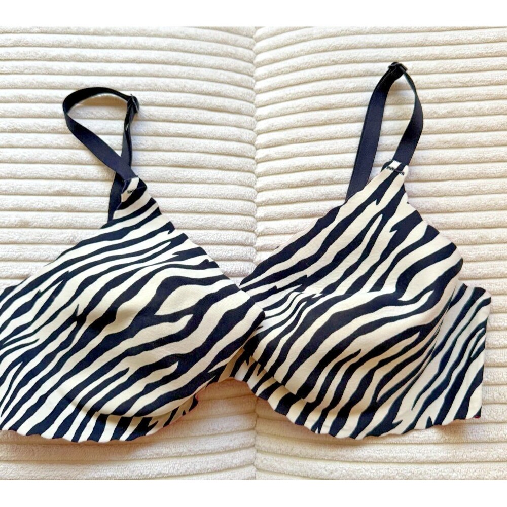 Maidenform Zebra Animal Print Bra Women's 34C Sexy Underwire